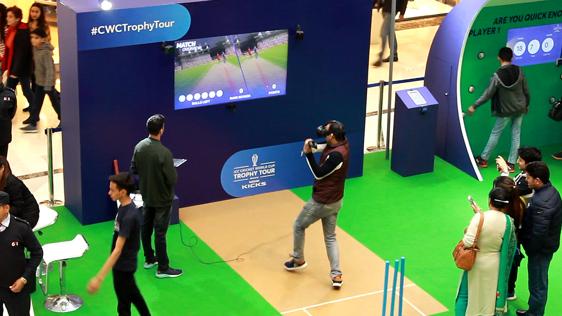 ICC Trophy Tour - VR Cricket by Digital Jalebi