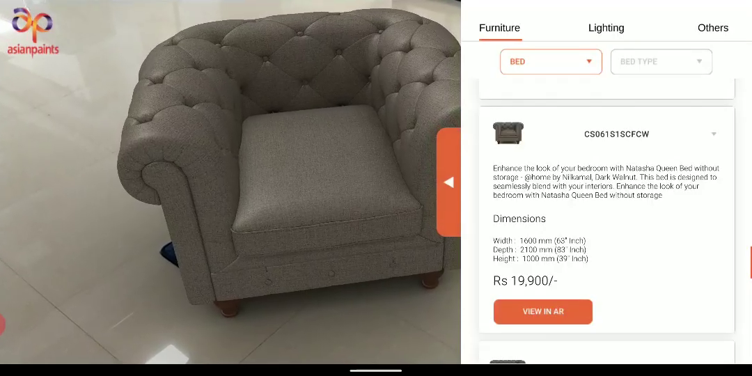 Asian Paints - Augmented Reality